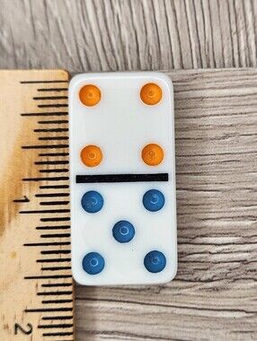 4:5 Replacement Domino Large Dot Shiny Color 1½ X ¾ X ¼ Dominoes